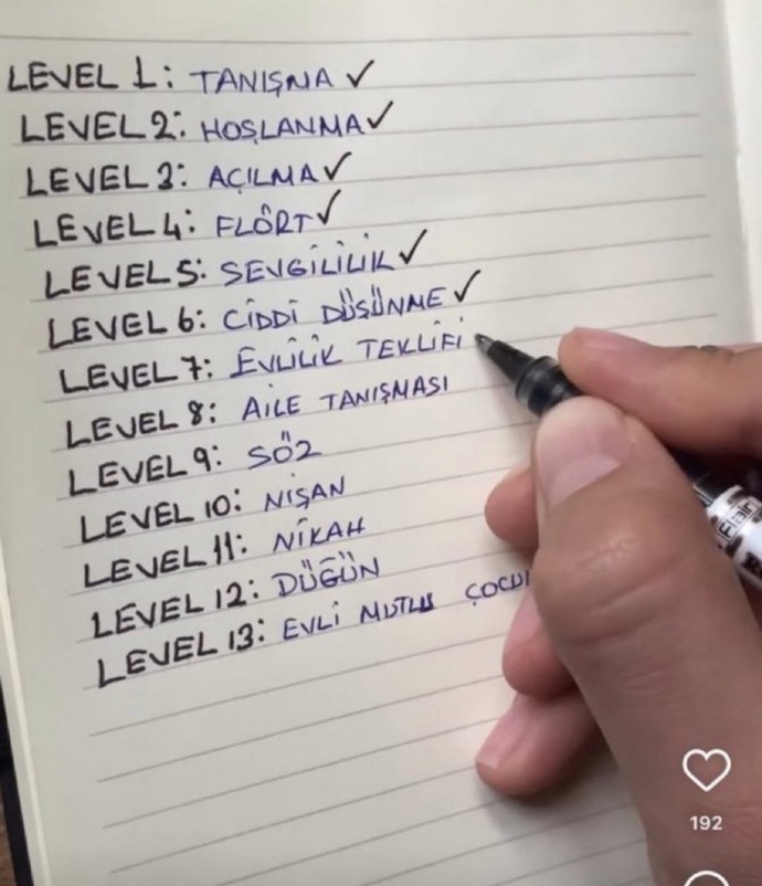 Kaçıncı leveldesin?