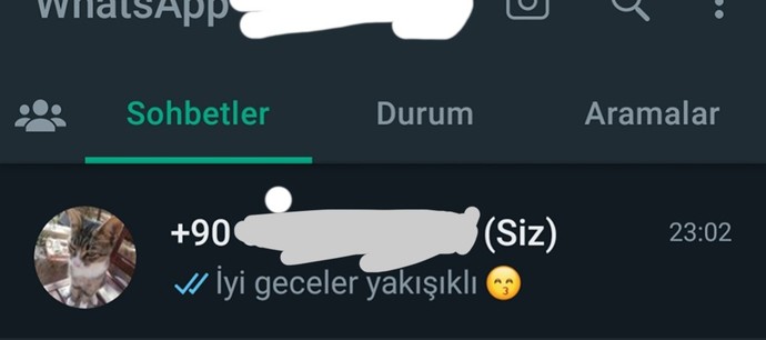 Yazmak istediğiniz biri var mı?