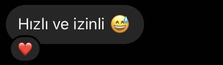 En son gelen mesaj ne üzerine idi?