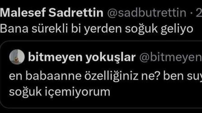 En babaanne özelliğiniz ne?