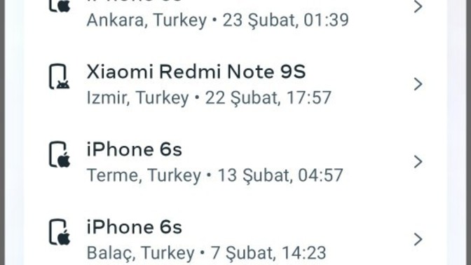 Instagram hesabımda giriş gözüküyor, başka biri girmiş olabilir mi?