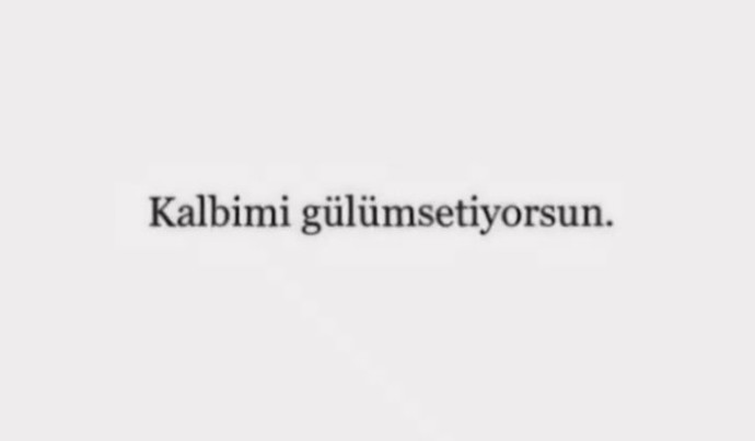 Hangi cümle sizin için seni seviyorum cümlesiyle eş değerdir?