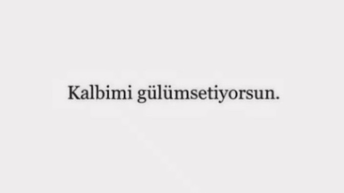 Hangi cümle sizin için seni seviyorum cümlesiyle eş değerdir?