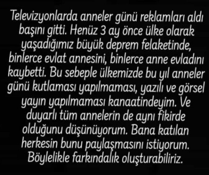 Anneler Günü'müz kutlu olsun, erken kutlayan oldu mu Anneler Günü'nü?