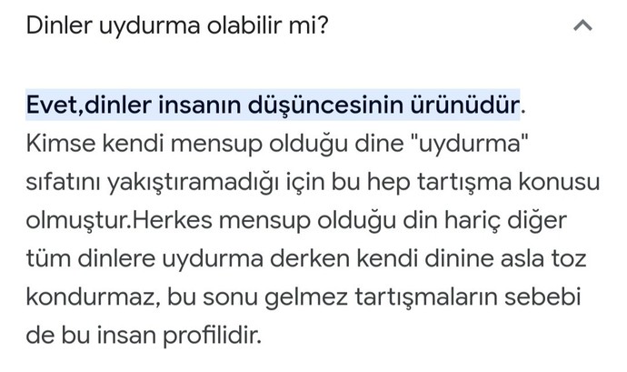 Dinler Gerçek Olmaya Bilir Mi?