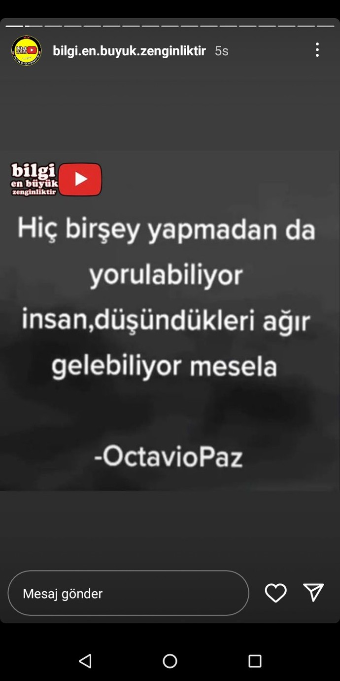 Sizi anlattığını düşündüğünüz sözler var mı?