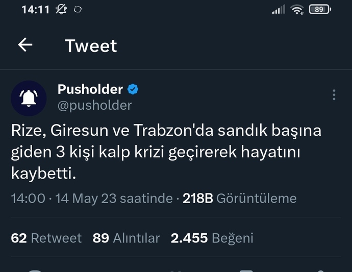 Sandıkta oy kullanırken 3 kişi hayatını kaybetmiş bir kişi elini kırmış. Her şeyin fazlası zarar mı?