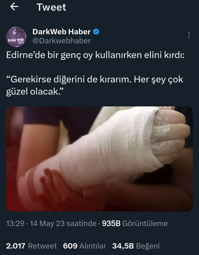 Sandıkta oy kullanırken 3 kişi hayatını kaybetmiş bir kişi elini kırmış. Her şeyin fazlası zarar mı?
