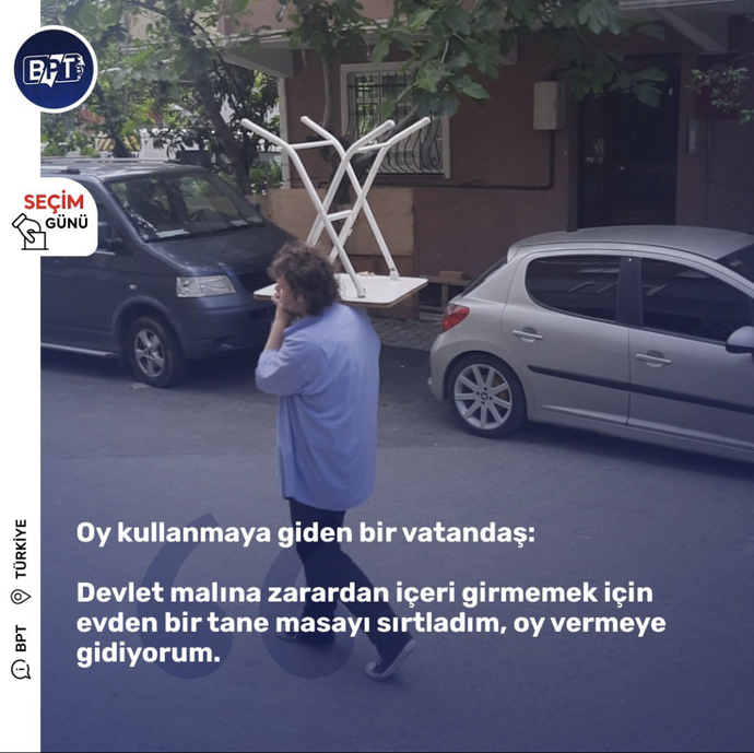 Oy kullanırken komik olaylarla karşılaştınız mı?