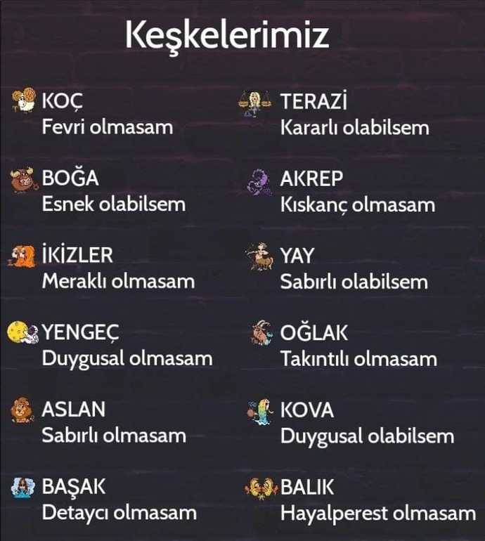 Burcuna göre neye keşke dersin?