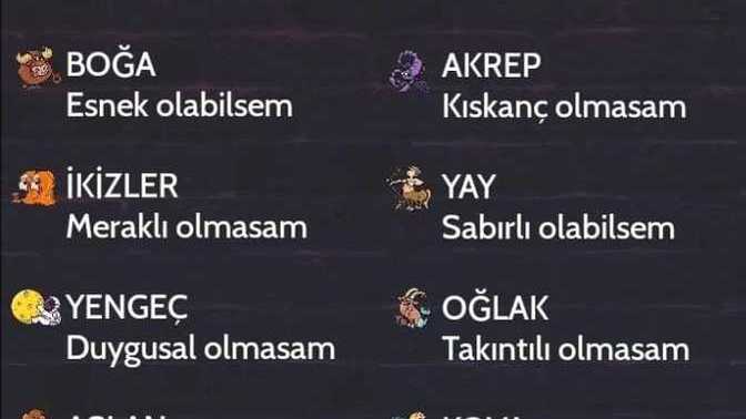 Burcuna göre neye keşke dersin?