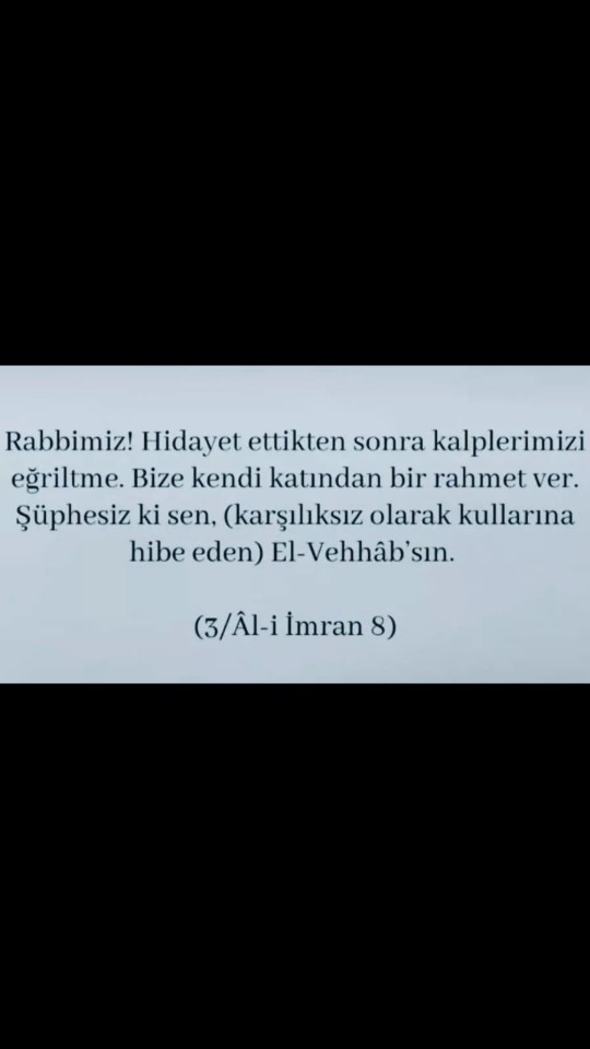 Bugün sadece kim için dua ediyorsunuz?