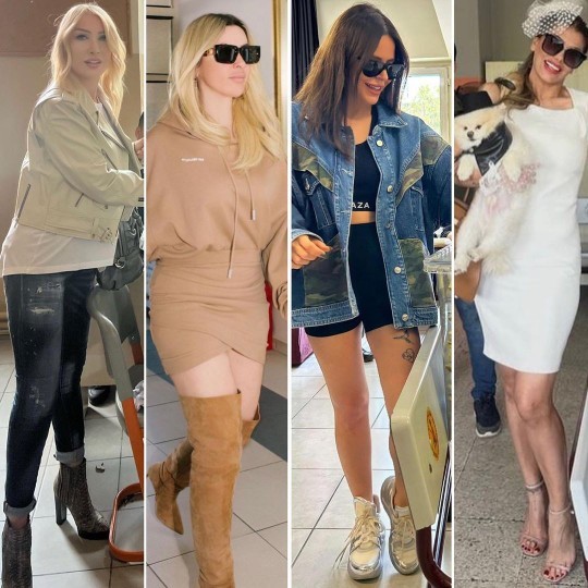 Oy kullanmaya giden Seda Sayan, Hadise, Simge ve Hatice tarzlarıyla dikkat çekti. Kim daha şık?