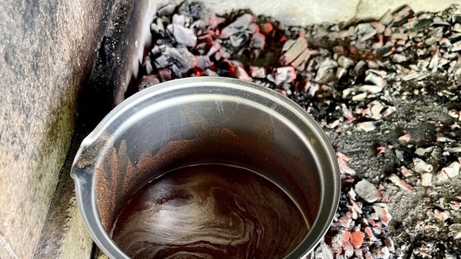 Daha önce közde Türk kahvesi denedin mi?