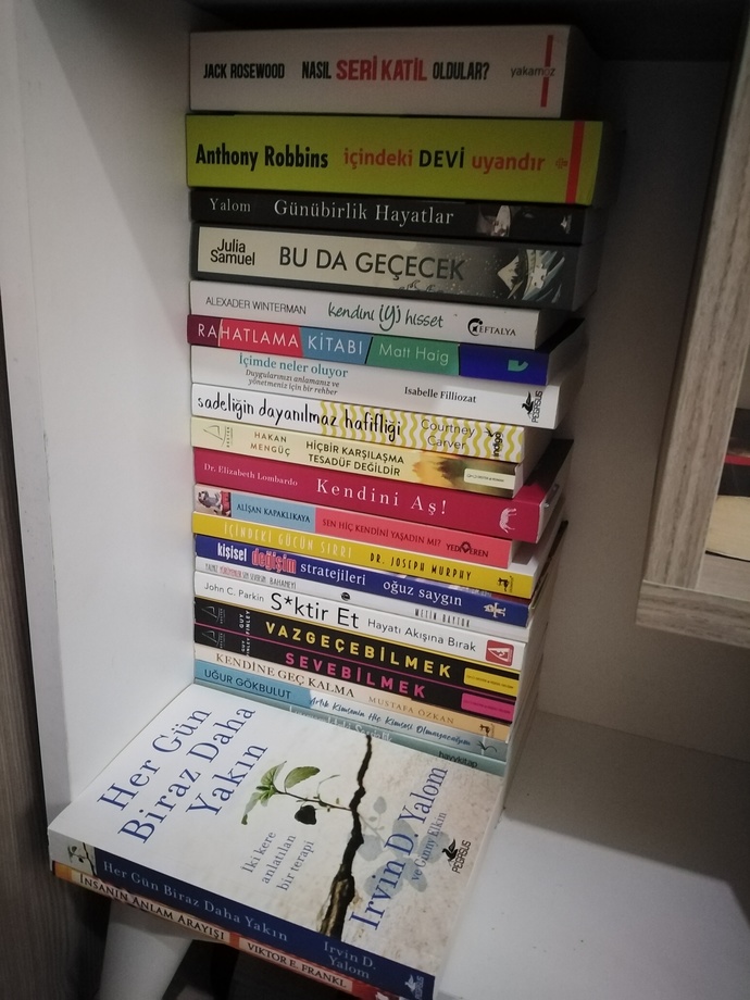 Evde okumadığınız kitaplar olmasına rağmen yeni kitap alır mısınız?