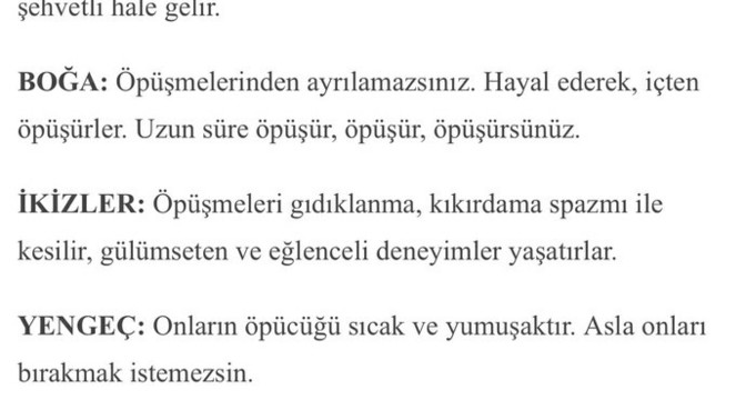 Daha neler Burçlar bunu da mı gösteriyor?