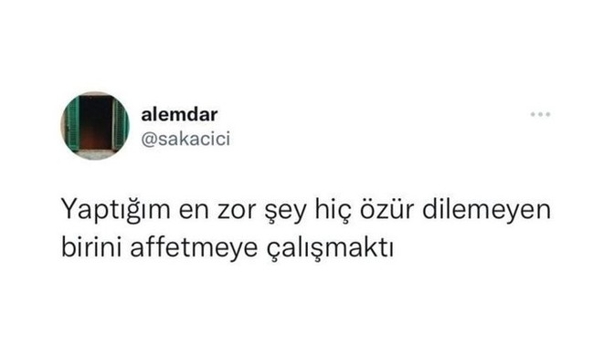 Affetmek istediğiniz biri var mı?