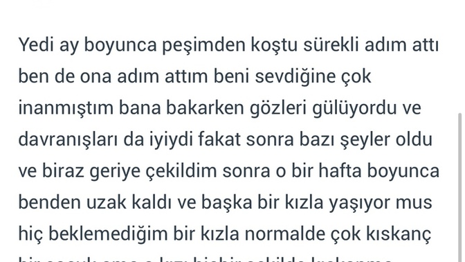 Bi erkek bi kadını seviyoken niye başkasıyla yiyişir?