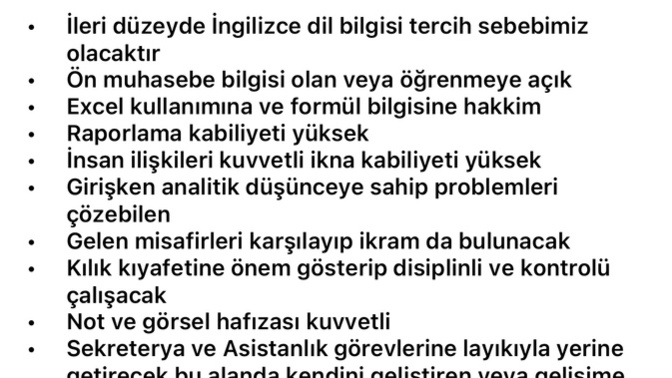 Bu ilan için ne kadar maaş istenmeli?