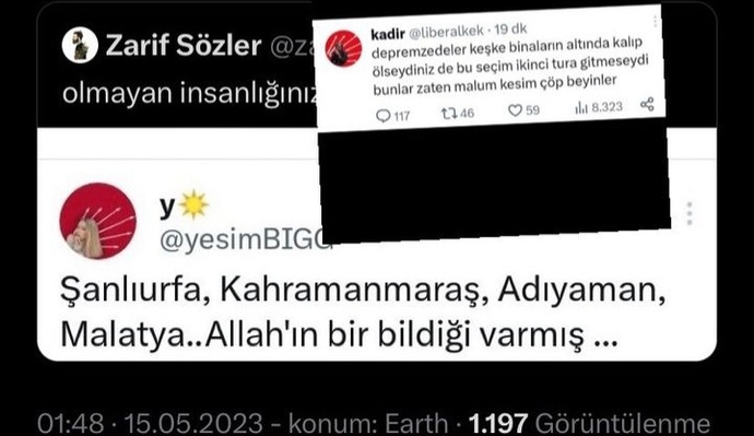 Bu tweetler hakkında ne düşünüyorsunuz?
