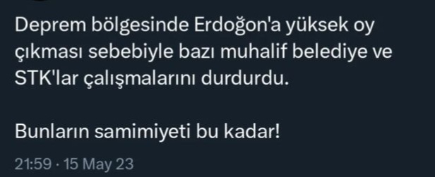 Bu tweetler hakkında ne düşünüyorsunuz?