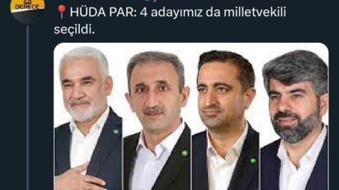 Hüda par 4 milletvekili cıkardı ne düşünüyorsunuz?
