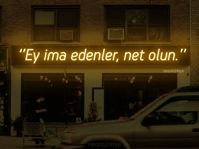 İma karışık göndermeli konuşur musun?