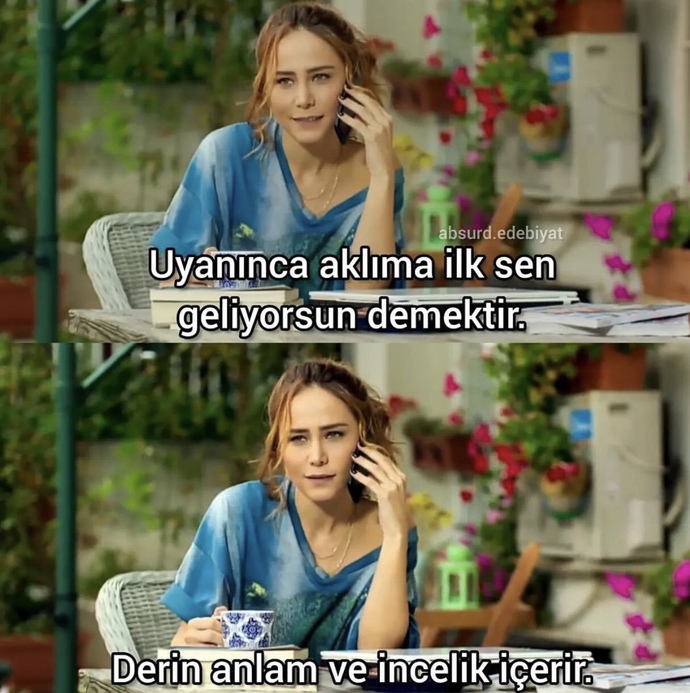 Günaydın demeyen birinden sevgili olur mu?