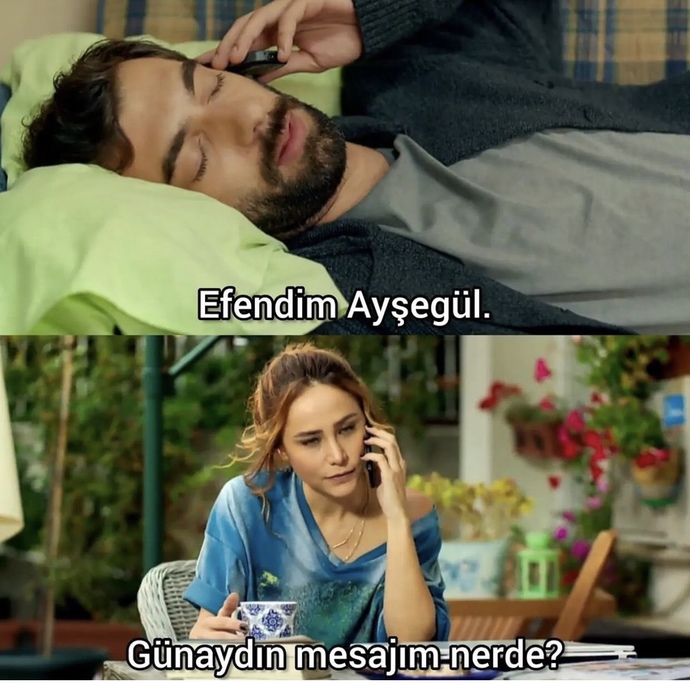 Günaydın demeyen birinden sevgili olur mu?