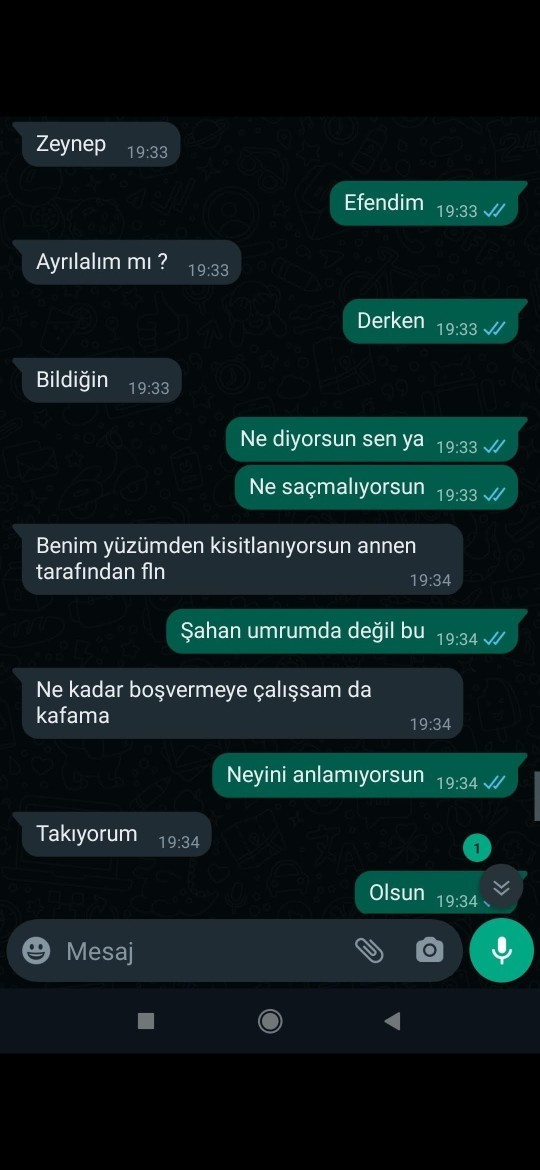 Kendimi çok mu düşürmüşüm?