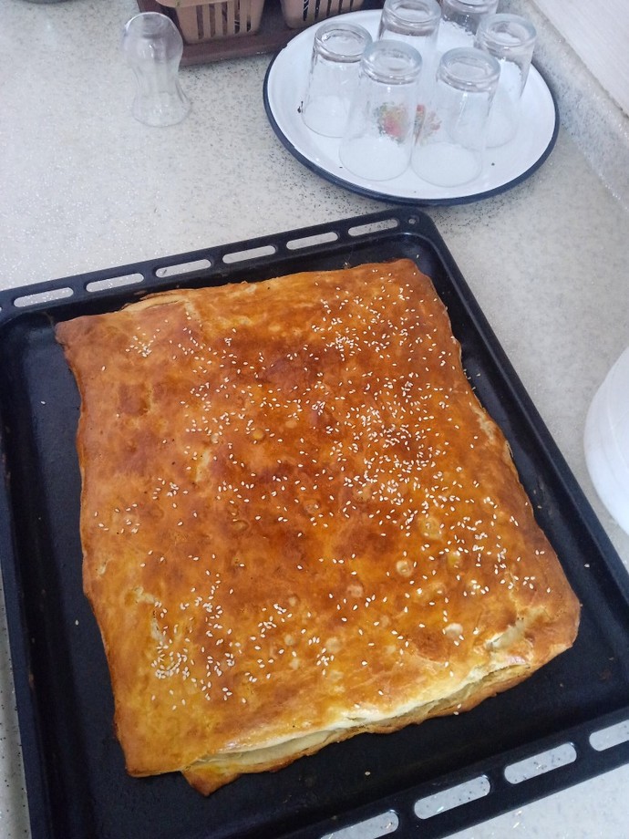 Çörek yaptım, güzel gözüküyor mu?