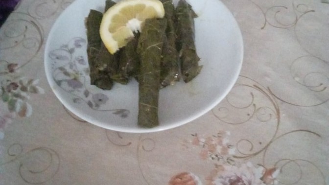 Yaprak sarma yaptım, yeterince ince olmuş mu?