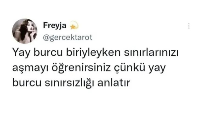 Yay burcu insanıyla bir ilişkin oldu mu hiç?