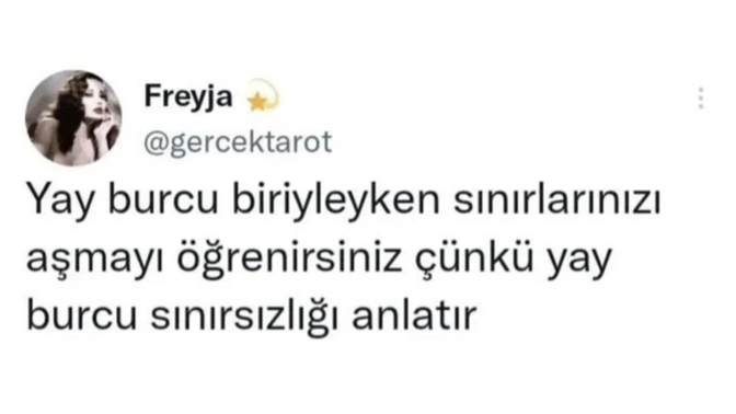 Yay burcu insanıyla bir ilişkin oldu mu hiç?