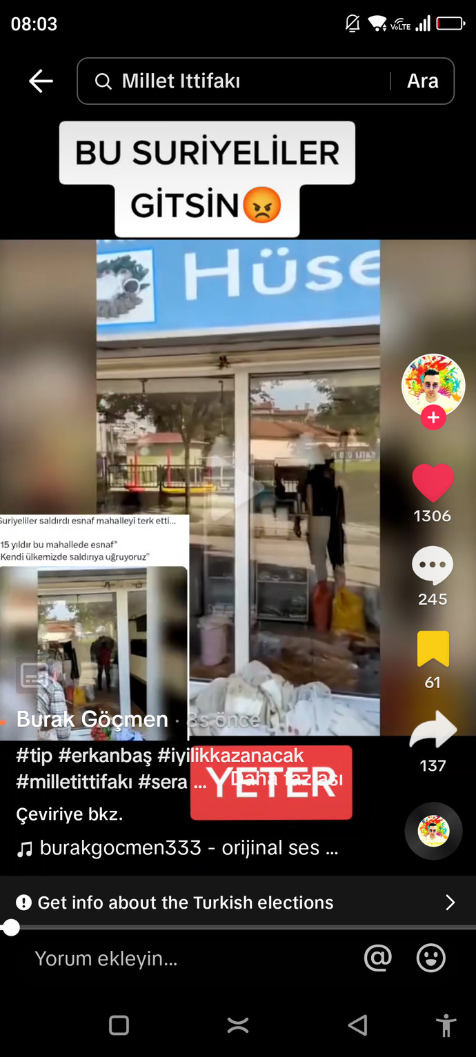 Suriyeliler Türk bir köfteci esnafa saldırdı ve esnaf korkudan dükkanını kapatmayı düşünüyor. Türkiyede artık biz mi azınlık olduk?