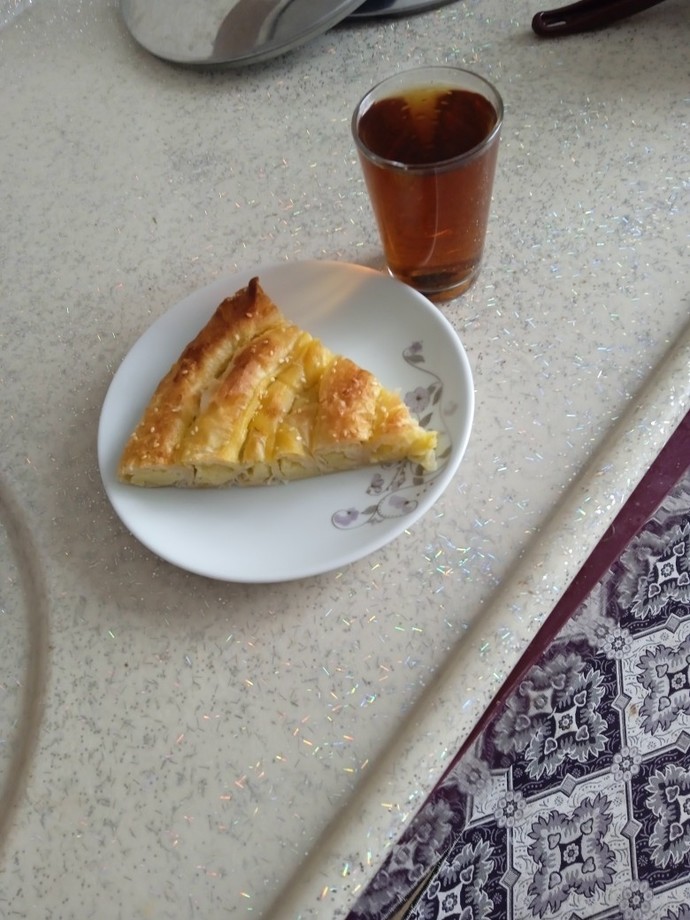 Kahvaltı için yaptığım patatesli börek nasıl olmuş?