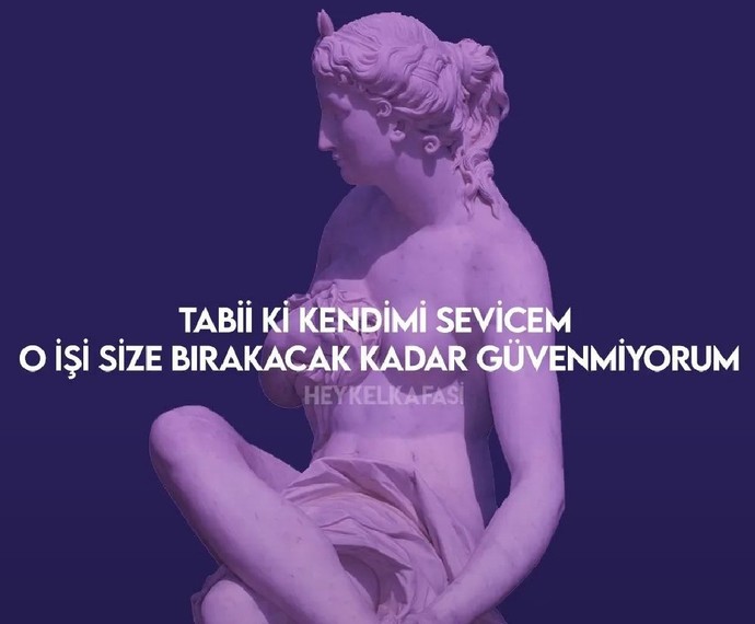 Kendimi çok seviyorum bunun bi nedeni var mı?