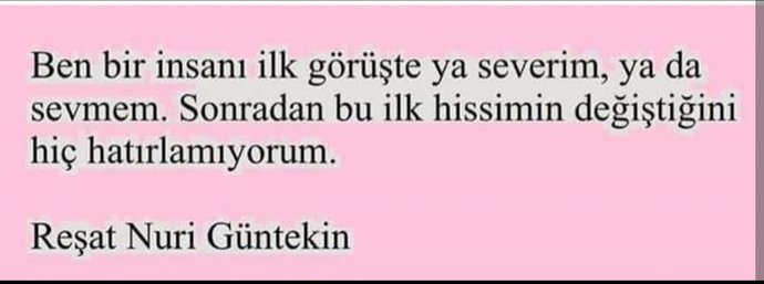Yine Çalıkuşu damarım tuttu 😀