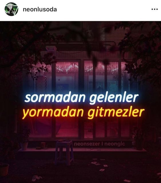 Sormadan gelmesin kimse