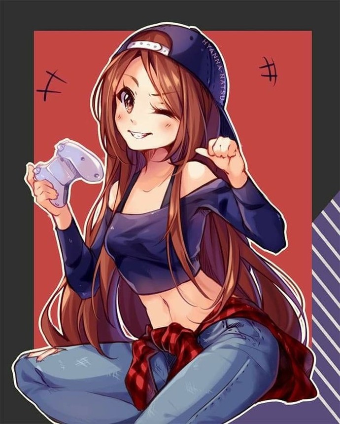 Oyun oynayan kızlar anime kızlarına mı özeniyor?