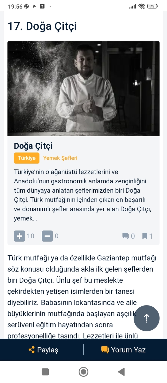 Hangi şefin menüsünü tercih edersiniz?