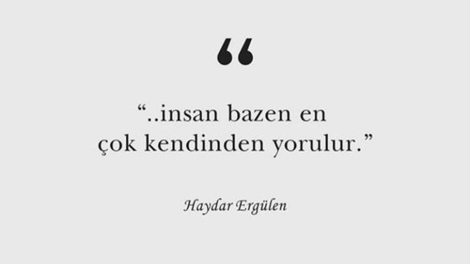 Kendinden yorulduğunu hissettiğin de bunu nasıl çözersin?