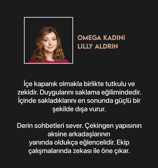 Hangi kişiliğe sahip kadınsın?