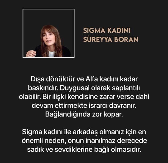 Hangi kişiliğe sahip kadınsın?