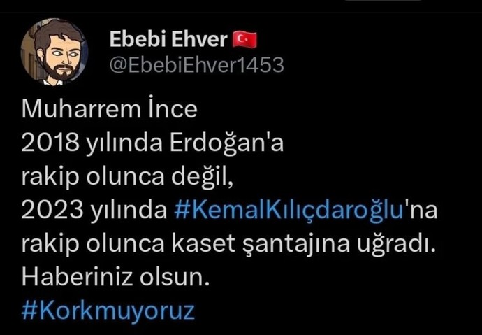 Muharrem İncenin oyları kime gitti?