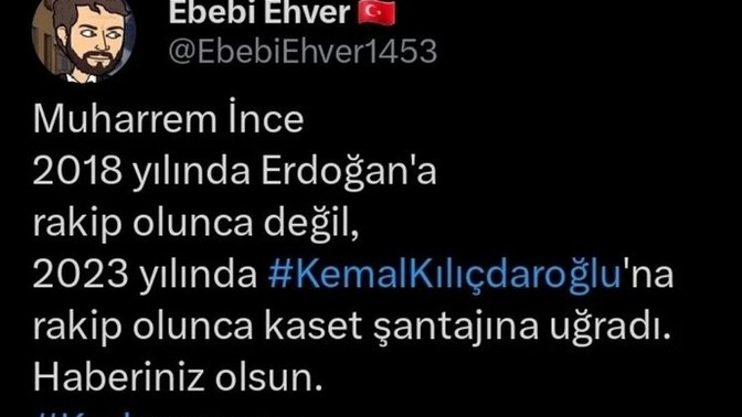 Muharrem İncen'in oyları kime gitti?