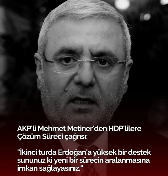 CHP PKK yla işbirliği içinde diyenler smdi buna ne diyecek. Akp HDP den destek bekliyor?