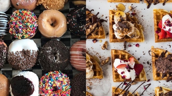 Hangisi daha lezzetli sizce: donut mu yoksa waffel mı?