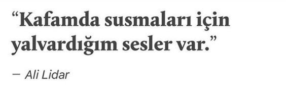 Kafanın içinde susmasını istediğin sesler var mı?