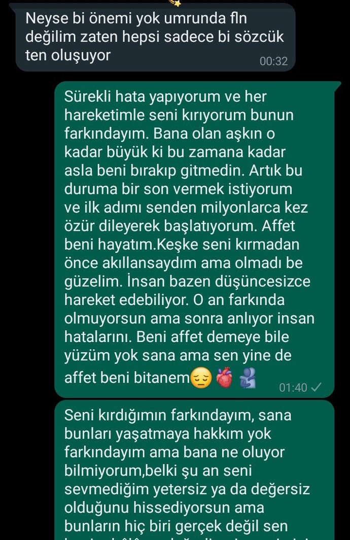 Ne yaptığımı bilmiyorum ama sevgilimi kırmışım siz olsanız ne yapardınız?